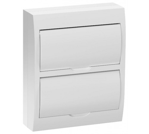 Корпус пластиковый ЩРН-П-24 бел. дверь IP41  MKP13-N-24-41-K01-G  GENERICA