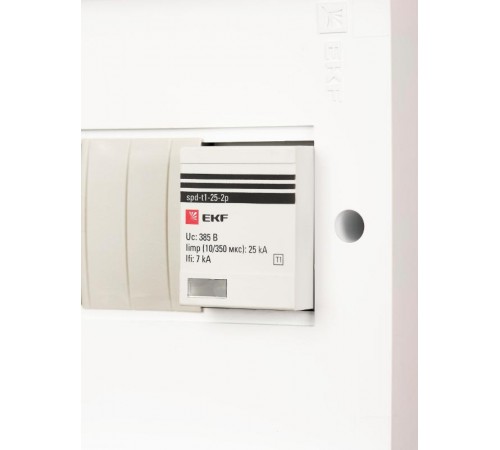 Устройство защиты от импульсных перенапряжений Тип 1 Iimp 25kA (10/350s) 1P EKFspd-t1-25-1pEKF