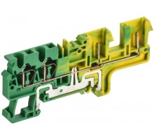 ARMAFIX Клемма пруж. CX2,5-4-2B PE 2,5мм2 4-конт. зазем.  AF-CT41-06-22-K52-002  IEK
