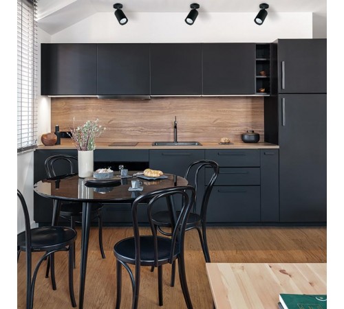 Светильник накладной светодиодный спот AL519, 10W, 800Lm, 4000K, 35 градусов, черный, наклонный  29874  FERON