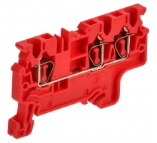 ARMAFIX Клемма пруж. CX2.5-3 3-конт. красная  AF-CT42-00-3-K04-002  IEK