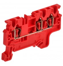 ARMAFIX Клемма пруж. CX2.5-3 3-конт. красная  AF-CT42-00-3-K04-002  IEK