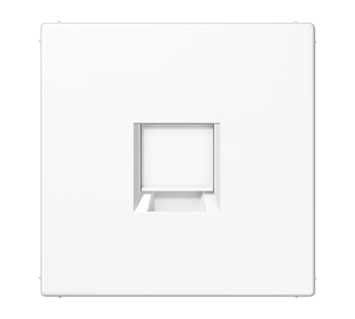 Плата (фиксация защёлкиванием) для одного модуля; термопласт; белый  LS1969-15WEWW  Jung