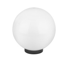 Светильник садово-парковый НТУ 03-100-350 шар d=350 мм IP54 (опал ПММА, основание плоское ПК 145, Е27)  SQ0330-0622  TDM