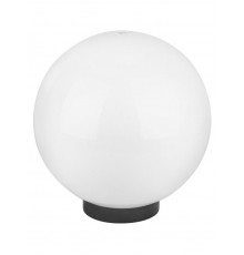 Светильник садово-парковый НТУ 03-100-350 шар d=350 мм IP54 (опал ПММА, основание плоское ПК 145, Е27)  SQ0330-0622  TDM