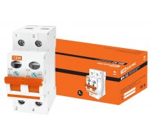 Выключатель нагрузки модульный (мини-рубильник) ВН-32 2P 63A  SQ0211-0017  TDM