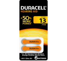 Батарейки Duracell ZA13-6BL  Б0039180  Duracell