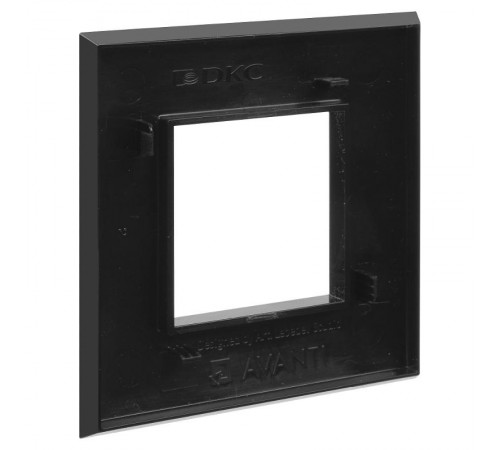 Рамка ARTLEBEDEV "Черный квадрат" "Avanti", 2 мод.  4402902  DKC