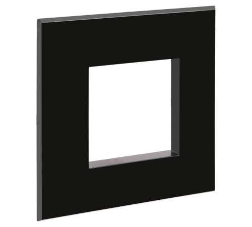 Рамка ARTLEBEDEV "Черный квадрат" "Avanti", 2 мод.  4402902  DKC