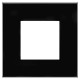Рамка ARTLEBEDEV "Черный квадрат" "Avanti", 2 мод.  4402902  DKC