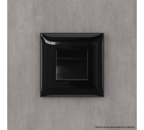 Рамка ARTLEBEDEV "Черный квадрат" "Avanti", 2 мод.  4402902  DKC