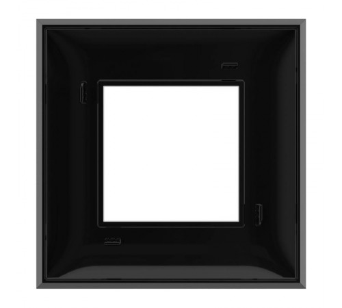 Рамка ARTLEBEDEV "Черный квадрат" "Avanti", 2 мод.  4402902  DKC