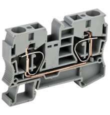 Клемма пружинная КПИ 2в-10 70А серый   YZN11-010-K03  IEK 