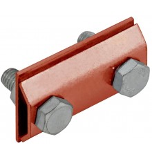 Заж. соед. сквозной пр.-пр. 8мм медь  ZCC86-50-1-08  IEK