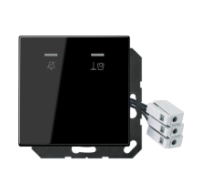 Накладка для внешнего DND-модуля с LED-лампами, 230 В LSCUKO5M230SW Jung