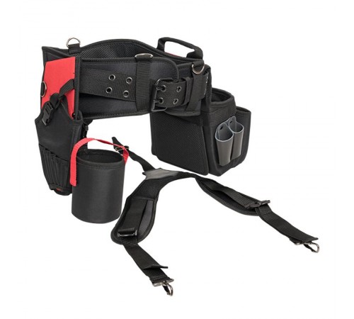 Пояс монтажника с 3 сумками и разгрузочными ремнями С-15 EKF Professional  C-15  EKF