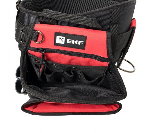 Пояс монтажника с 3 сумками и разгрузочными ремнями С-15 EKF Professional  C-15  EKF