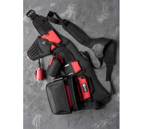 Пояс монтажника с 3 сумками и разгрузочными ремнями С-15 EKF Professional  C-15  EKF