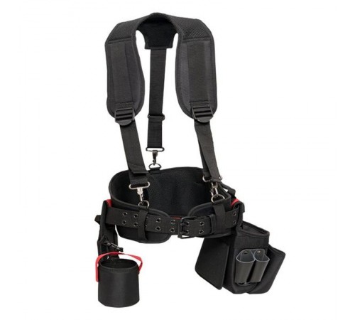 Пояс монтажника с 3 сумками и разгрузочными ремнями С-15 EKF Professional  C-15  EKF
