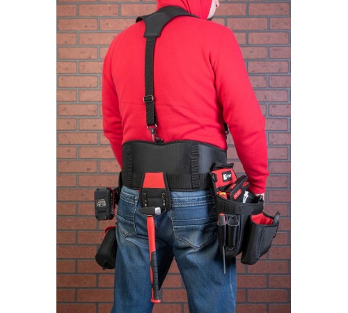 Пояс монтажника с 3 сумками и разгрузочными ремнями С-15 EKF Professional  C-15  EKF