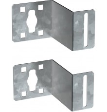 ITK by ZPAS Кронштейн прям. бл. роз. 0U (2шт/компл) РФ  ZP-SBB-I-R  ITK