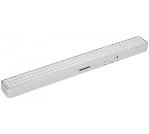 Светильник аккум. ДБА 1120 непост. 120LED 6ч 12Вт  LDBA0-1120-6-01-K01-G  GENERICA