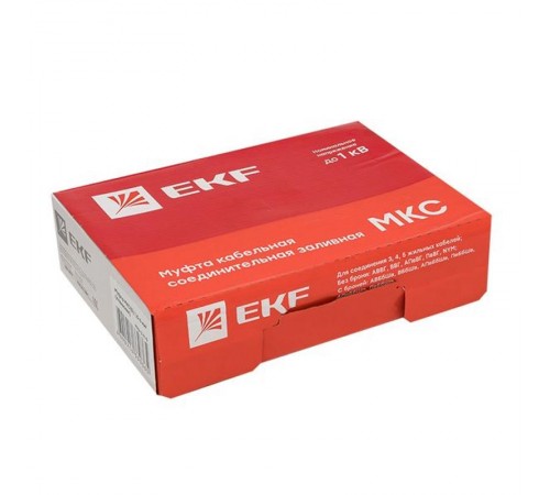 Муфта соединительная заливная МКС(Б) 6-25 мм2 (клеммник) EKF PROxima  mks-3-k-b  EKF