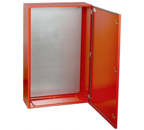 Щит с монтажной панелью ЩМП-6-0 IP54 У2 RAL 3020 (1200х750х300м) красный  IND-YKM40-06-54  IEK