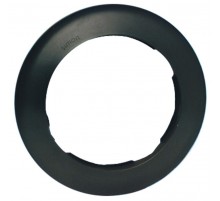 Simon 88 Рамка декоративная, 4 поста, круг в круге, S88, графит  88640-38  Simon