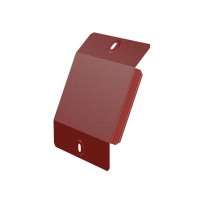 Крышка угла вертикального внешнего 45 градусов Стандарт 150 RAL 3000  PR16.5272  Промрукав