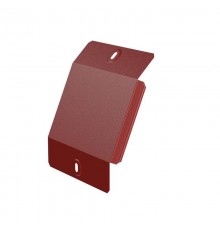 Крышка угла вертикального внешнего 45 градусов Стандарт 150 RAL 3000  PR16.5272  Промрукав