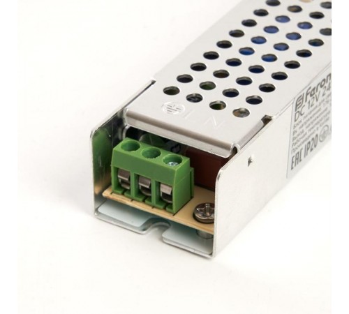 Трансформатор электронный для светодиодной ленты 36W 12V (драйвер), LB009  48007  FERON