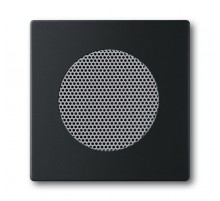 Плата центральная (накладка) для громкоговорителя 8223 U, серия future/solo, цвет чёрный бархат  8200-0-0126   2CKA008200A0126  ABB