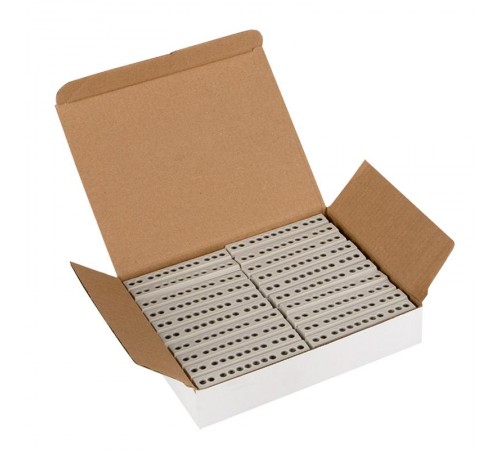 Шина "фаза" L (6х9мм) 12 отверстий латунь серый изолированный корпус на DIN-рейку EKF PROxima  sn0-63-12-is  EKF