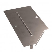 Крышка переходника левого Стандарт INOX (AISI 409) 400х300  PR16.5650  Промрукав