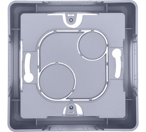 Inspiria Алюминий Коробка накладного монтажа 1-местная О/У  673982  Legrand