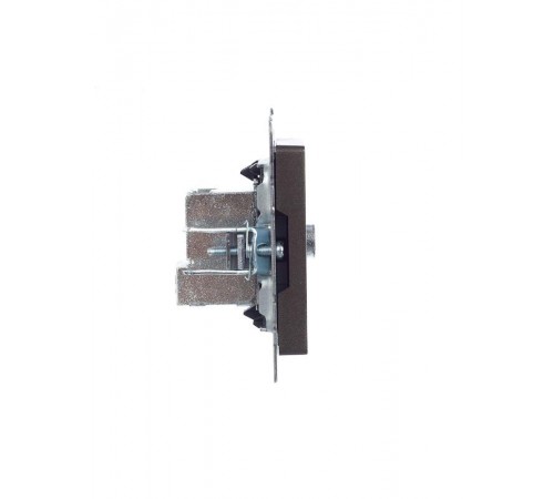 BRITE Розетка TV проходная РТВ10-0-БрТБ темная бронза   BR-A10-P-K45  IEK