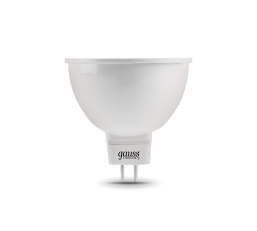 Лампа светодиодная LED 5,5Вт GU5.3 220В 6500К Elementary MR16  13536  Gauss