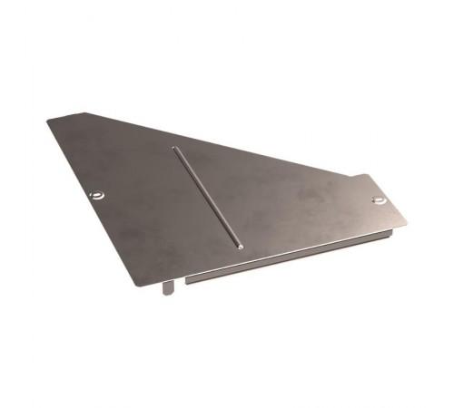 Крышка переходника правого Стандарт INOX (AISI 409) 500х150  PR16.5912  Промрукав