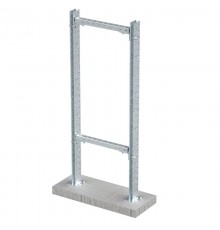 Рама монтажная, горячеоцинкованная , высота 1000 мм, ширина 500мм  EX-FR1005  DKC