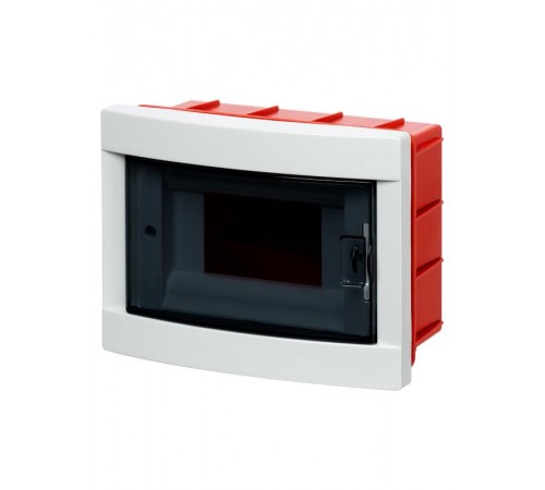 Бокс пластиковый встраиваемый ЩРВ-ПМ-6 модулей АБС-пластик, IP40 Народный  SQ0921-0003  TDM