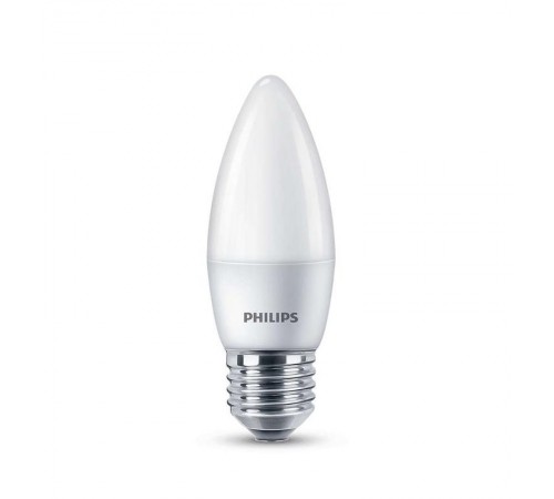 Лампа светодиодная LED ESSLED Candle 6.5-75W E27 827 B35ND  929001886707  PHILIPS