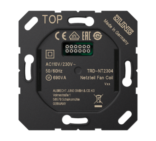 Запчасть, блок питания для контроллеров четырехтрубных фэнкойлов  TRD-NT2304  Jung