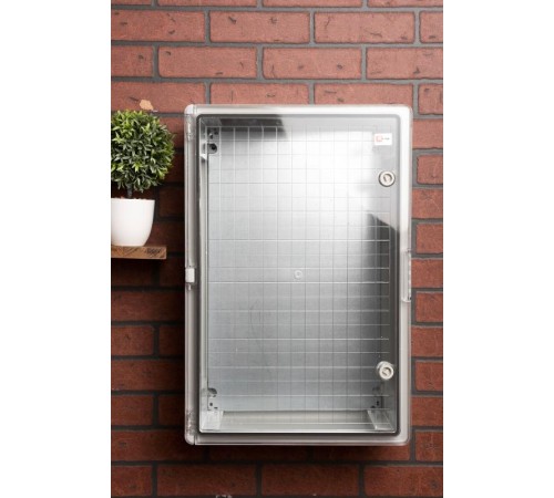 Щит пластиковый с монтажной платой прозрачная дверь (ВхШхГ) 600х400х200мм IP65 PROxima  PBT65MP008  EKF