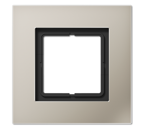 Рамка для серии LS-Plus однократная; благородная сталь  LSP981ES  Jung