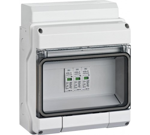 Комплект УЗИП в защитном корпусе (Класс II), 1000 В (VG-C DCPH-MS1000)  5088691  OBO Bettermann