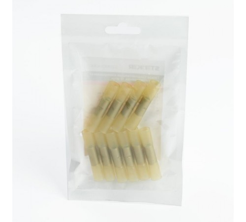 Гильза соединительная изолированная термоусаживаемая сеч.4-6мм2,48A,желтый (10шт в упак)  32807  STEKKER