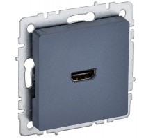 BRITE Розетка HDMI РHDMI-0-БрМ маренго   BR-H10-K35  IEK