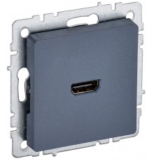 BRITE Розетка HDMI РHDMI-0-БрМ маренго   BR-H10-K35  IEK