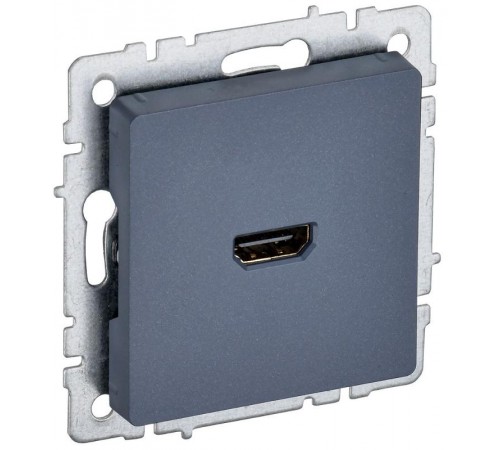 BRITE Розетка HDMI РHDMI-0-БрМ маренго   BR-H10-K35  IEK